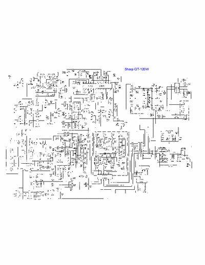 sharp wq-cd220 please, i want eletrical schematic... tank... sidnei